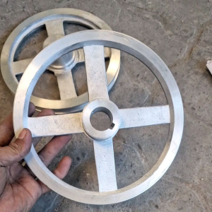 Pulley Alumunium A1 7\" as 12mm pulley alumunium