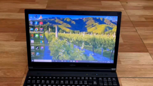 FUJITSU. LIFEBOOK  A576/S. FMVA2400H. COREI3-6100U 2.30GHZ. RAM8GB. SSD128GB  หน้าจอ15.6.