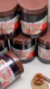 Siro Atiso Đỏ (Siro Hibiscus) Nguyên Chất Đậm Đặc - Hũ 900g