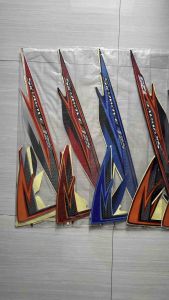 STIKER STRIPING FULL SET LIS LES SUZUKI SKYWAVE 125 2008