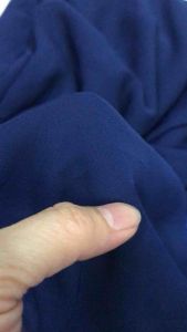 Vải voan lụa châu toan màu xanh đen mềm rũ thoáng mát (khổ 1m5)may đầm váy áo sơ mi áo kiểu thời trang