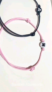 Gelang Tali Custom Inisial & Aesthetic Tali