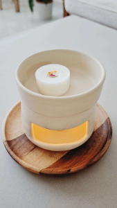 Rituals of Light & Scent – Wax Melt & Ceramic Burner Gift Set | Handpoured Soy Wax Melts for Home Fragrance & Relaxation