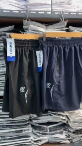 Celana pendek micro parasut gym running futsal