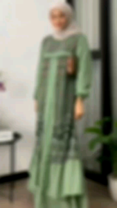 GAMIS CARDIGAN WANITA CERUTTY BABYDOLL FULL FURING PREMIUM TERBARU BATIK PUTRI NURMA