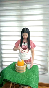 ถังไม้เล็ก แม่เรือน ใส่อาหารอเนกประสงค์ ตกแต่งร้าน ตกแต่งบ้านมินิมอล