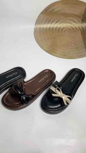 VIANICE Sandal Platform Wanita Sendal Cewek Full Busa Terbaru