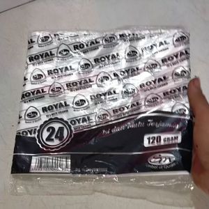 Kantong plastik kresek bening hd ukuran 15 & 24 isi 120 gram / Kantong kresek bening hitam