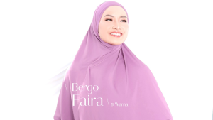 HIJAB INSTAN BAHAN SPANDEX SEPLY BERGO FIARA