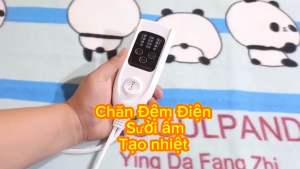 Chăn điện đệm sưởi ấm tạo nhiệt kích thước 120x150cm