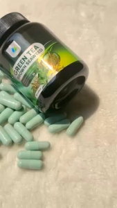 GREEN TEA BROWN SEAWEED ชาเขียวเมอเมด [ ผลิตภัณฑ์เสริมอาหารตรา เมอเมด ] ของแท้