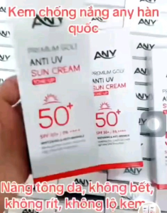 CÓ BILL-Kem Chống Nắng ANY Premium Golf Anti UV Sun Cream Tone Up 60ml SPF 50+