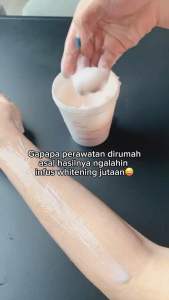ISWHITE Masker Badan (Body Mask Whitening Ultimate) Pencerah Badan Seluruh Tubuh - Menghilangkan Bekas Luka