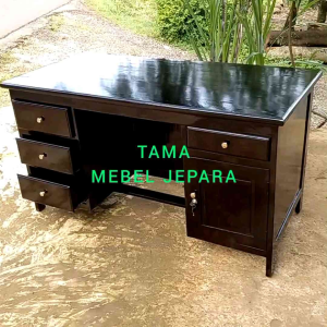 Meja Kantor Minimalis Meja Direktur Kayu Jati meja belajar