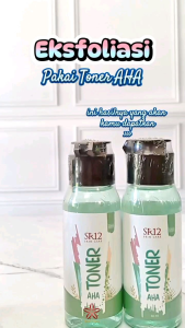 Toner AHA SR12: Eksfoliasi Aman & Merawat Garis Halus & Kerutan