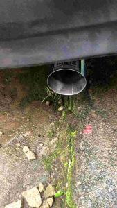 knalpot mobil hks plong blue bass gahar kering untuk semua jenis mobil universal