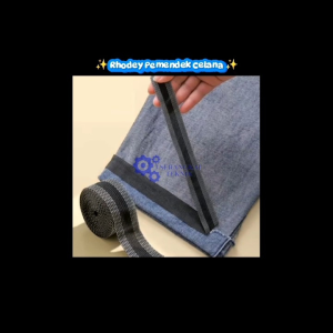 Rhodey Pemendek Celana Self Adhesive Pants Shorten Paste Iron 1M - L-103