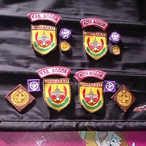 Paket Atribut Set Putra Putri Kwarda Jabar (Kota/Kab Bogor)