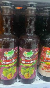 น้ำบ๊วยเปรี้ยวเข้มข้นติ่งฟงขนาด 760mL