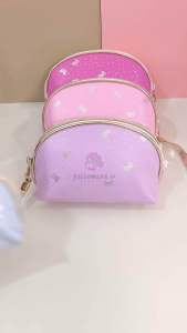 Makeup Bag Yuki Nicki Ribbon Pouch Tas Kosmetik Korea Pita Aesthetic Cute Shabby TravelKit Serbaguna