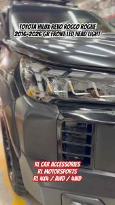 Toyota hilux revo Rocco rogue 2016-2025 GR V2 V3 Front led projector headlamp headlight head lamp fog light DRL bodykit body kit