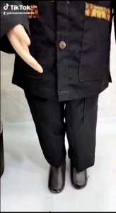 Baju Pangsi Set Iket Seragam SD Rebo Nyunda Budaya Tradisional Sunda