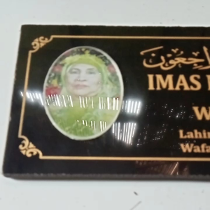batu NISAN PHOTO Granite UK15x30 cm akrilik promo termurah