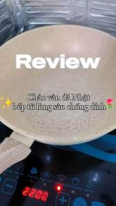 Chảo chống dính bếp từ sâu lòng 20/24/26/28cm - Chảo vân đá phủ lớp chống dính - Chảo sâu lòng chống dính cán gỗ