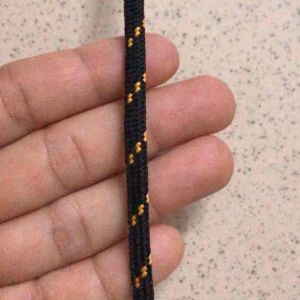 10 mét - Dây Dù dẹp dệt ống 4.5mm dùng làm sp macrame trang trí cố định đồ vật dây gói quà