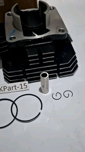 BLOK SEHER KOMPLIT(3XA) ISI PISTON KIT YAMAHA RK KING RK KING NEW 132 cc ariginal Free Lem