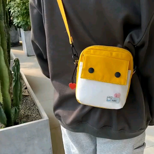 sling bag tas selempang lucu pria dan wanita Kanvas