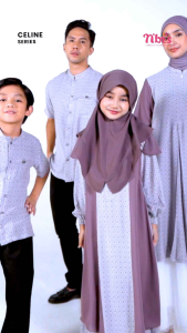 NIBRAS RAYYA SERIES TERBARU | BAJU COUPLE KELUARGA | CELLINE TARO ( SARIMBIT 2025 )
