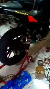 Knalpot Akrapovic Gp1 Pelangi untuk ninja250/cbr250/R25/MT25