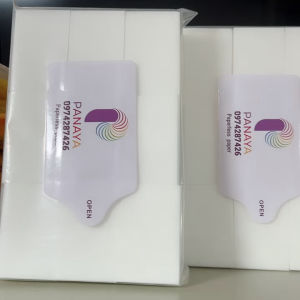 (017)กระดาษเช็ดหน้าเล็บไร้ขน ใช้ดีมากๆ