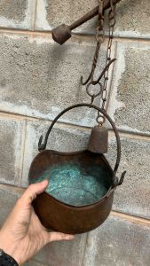 ตาชั่งหางโบราณ 15กก ยาว 24 นิ้ว ค่อนข้างสมบูรณ์ หายาก