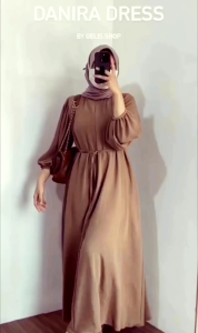 (GRATIS ONGKIR) DANIRA DRESS GAMIS POLOS COTTON AIRFLOW PREMIUM VIRAL GAMIS BUSUI DANIRA DRES CRINKEL / GAMIS DANIRA CRINKEL AIRFLOW / GAMIS CRINKEL TERBARU TRENDI