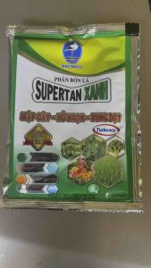 Phân bón lá Super Tan Xanh - giúp cây xanh lá - Bung đọt - mập thân - phát triển nhanh và khoẻ - Baconco 50gram chính hãng