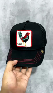 TOPI BASEBALL PRIA JARING TRUCKER G BROS SERIES GALLO LOGO BORDIR BAHAN KATUN FULL TAG LEBEL