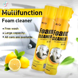 Multipurpose Foam Spray Cleaner For Car And House With Brush Cap
