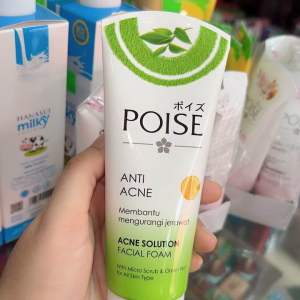 Poise Facial Foam 100 gr 50 gr All Varian Oil Control Whitening Anti Bacterial Anti Acne - Sabun Wajah Wanita