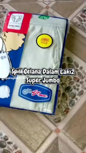 Celana Dalam Pria GTman isi 3pcs/ Underwear Pria Polos ukuran M sampai jumbo