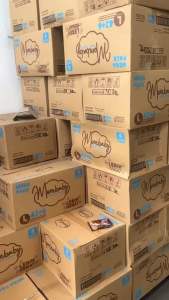 DUBEEDU Mombaby Pants S32+4 M30+4 L26+4 XL22+4 XXL20+4 Popok Bayi Celana