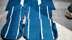 Sarung Jok & Lapisan Plapon Kabin Belakang Mobil Truk Canter & Hino Dutro