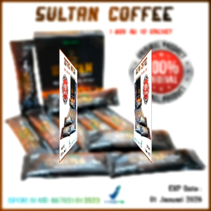 SULTAN COFFEE 1 BOX ISI 10 SACHET ORIGINAL