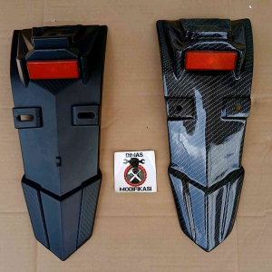 Spakbor Belakang Supra GTR 150 Model Exciter Carbon Spakbor Exciter Supra GTR 150