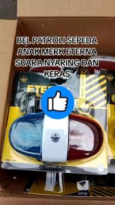 BEL PATROLI /BEL KLAKSON SIRINE SEPEDA ANAK