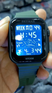JAM TANGAN SKYMAX 2301G ORIGINAL WATERPROOF DIGITAL MODEL TERBARU STRAP TALI RUBBER PRIA FREE BATRAI CADANGAN (Andre What 97)