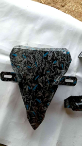 COVER FRONT TOP DASI PANEL KECIL DUDUKAN DEPAN BEAT DELUX GEN 2 CARBON WTP / DASI PLAT NOMER CARBON BEAT DELUX GEN 2