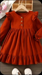 (Gratis Ongkir) Dress Anak Perempuan 1-6 Tahun - ALANA DRESS