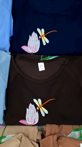 Đồ bộ  nữ  đi chùa  cắt tân chuồn vải thun size 40-80kg